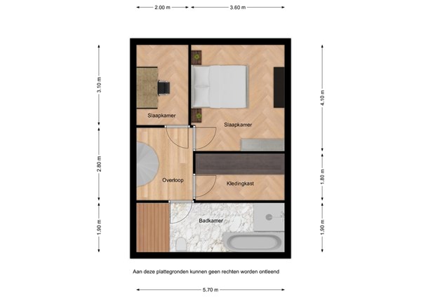 Floorplan - J.F. de Millianostraat 10, 4511 HM Breskens